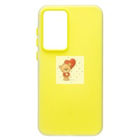 Чехол-накладка для Samsung Galaxy A55 (желтый) - SC346