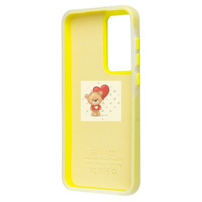 Чехол-накладка для Samsung Galaxy A55 (желтый) - SC346 Чехол-накладка для Samsung Galaxy A55 (желтый) - SC346