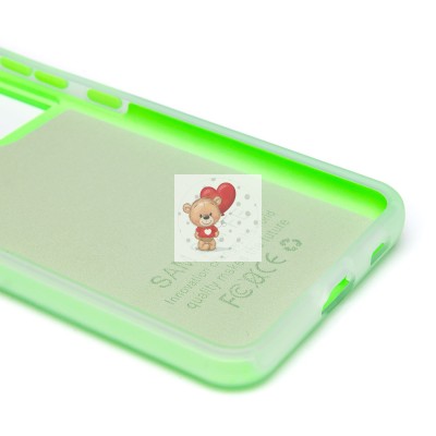 Чехол-накладка для Samsung Galaxy S21FE (зеленый) - SC346