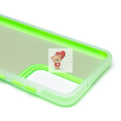 Чехол-накладка для Samsung Galaxy S21FE (зеленый) - SC346