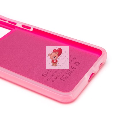 Чехол-накладка для Samsung Galaxy S21FE (розовый) - SC346 Чехол-накладка для Samsung Galaxy S21FE (розовый) - SC346