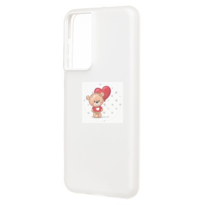 Чехол-накладка для Samsung Galaxy S21FE (белый) - SC346 Чехол-накладка для Samsung Galaxy S21FE (белый) - SC346