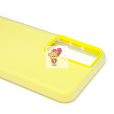 Чехол-накладка для Samsung Galaxy S21FE (желтый) - SC346