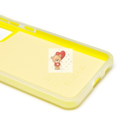 Чехол-накладка для Samsung Galaxy S21FE (желтый) - SC346