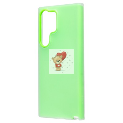 Чехол-накладка для Samsung Galaxy S23 Ultra (зеленый) - SC346