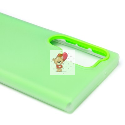 Чехол-накладка для Samsung Galaxy S23 Ultra (зеленый) - SC346