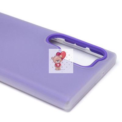 Чехол-накладка для Samsung Galaxy S23 Ultra (фиолетовый) - SC346 Чехол-накладка для Samsung Galaxy S23 Ultra (фиолетовый) - SC346