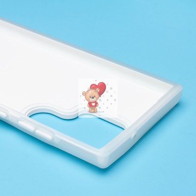 Чехол-накладка для Samsung Galaxy S23 Ultra (белый) - SC346