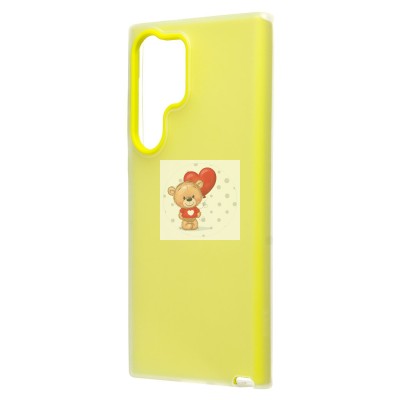 Чехол-накладка для Samsung Galaxy S23 Ultra (желтый) - SC346