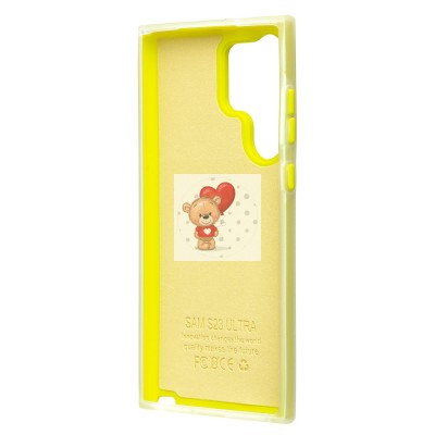 Чехол-накладка для Samsung Galaxy S23 Ultra (желтый) - SC346