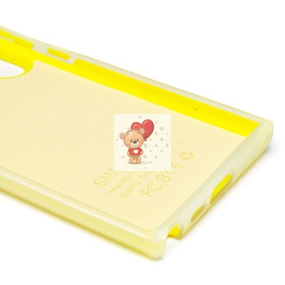 Чехол-накладка для Samsung Galaxy S23 Ultra (желтый) - SC346