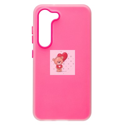 Чехол-накладка для Samsung Galaxy S23 (розовый) - SC346