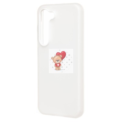 Чехол-накладка для Samsung Galaxy S23 (белый) - SC346 Чехол-накладка для Samsung Galaxy S23 (белый) - SC346