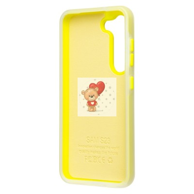 Чехол-накладка для Samsung Galaxy S23 (желтый) - SC346