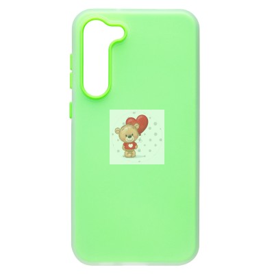 Чехол-накладка для Samsung Galaxy S23+ (зеленый) - SC346