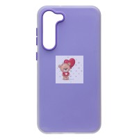 Чехол-накладка для Samsung Galaxy S23+ (фиолетовый) - SC346