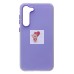 Чехол-накладка для Samsung Galaxy S23+ (фиолетовый) - SC346