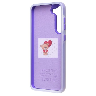 Чехол-накладка для Samsung Galaxy S23+ (фиолетовый) - SC346 Чехол-накладка для Samsung Galaxy S23+ (фиолетовый) - SC346
