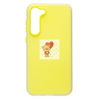 Чехол-накладка для Samsung Galaxy S23+ (желтый) - SC346