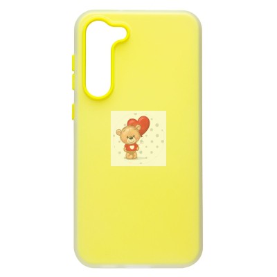 Чехол-накладка для Samsung Galaxy S23+ (желтый) - SC346