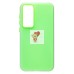 Чехол-накладка для Samsung Galaxy S23FE (зеленый) - SC346