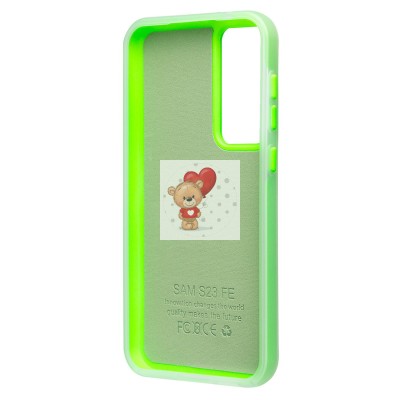 Чехол-накладка для Samsung Galaxy S23FE (зеленый) - SC346 Чехол-накладка для Samsung Galaxy S23FE (зеленый) - SC346