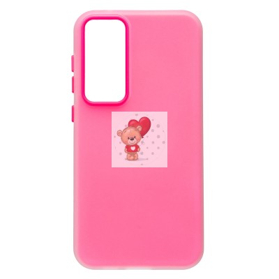 Чехол-накладка для Samsung Galaxy S23FE (розовый) - SC346 Чехол-накладка для Samsung Galaxy S23FE (розовый) - SC346