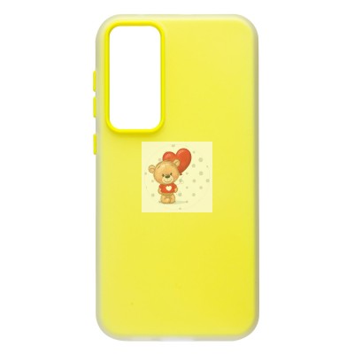 Чехол-накладка для Samsung Galaxy S23FE (желтый) - SC346