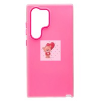 Чехол-накладка для Samsung Galaxy S24 Ultra (розовый) - SC346