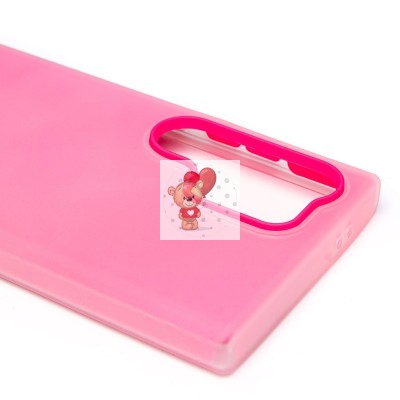 Чехол-накладка для Samsung Galaxy S24 Ultra (розовый) - SC346