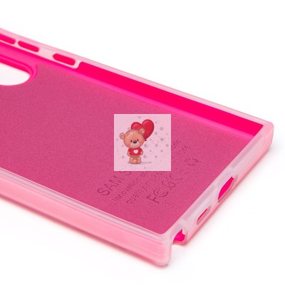 Чехол-накладка для Samsung Galaxy S24 Ultra (розовый) - SC346