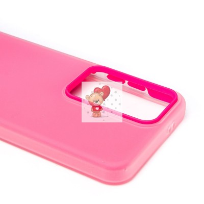 Чехол-накладка для Samsung Galaxy S24 (розовый) - SC346