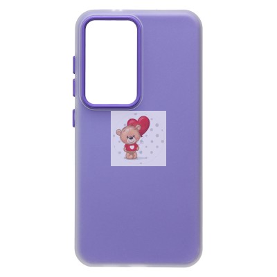 Чехол-накладка для Samsung Galaxy S24 (фиолетовый) - SC346 Чехол-накладка для Samsung Galaxy S24 (фиолетовый) - SC346