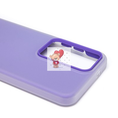 Чехол-накладка для Samsung Galaxy S24 (фиолетовый) - SC346