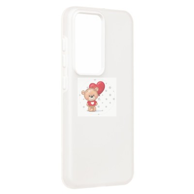 Чехол-накладка для Samsung Galaxy S24 (белый) - SC346