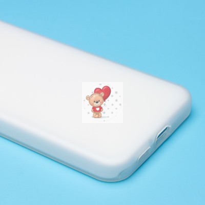 Чехол-накладка для Samsung Galaxy S24 (белый) - SC346