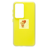 Чехол-накладка для Samsung Galaxy S24 (желтый) - SC346