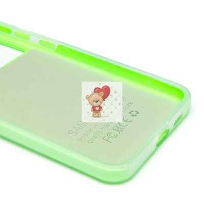 Чехол-накладка для Samsung Galaxy S24+ (зеленый) - SC346