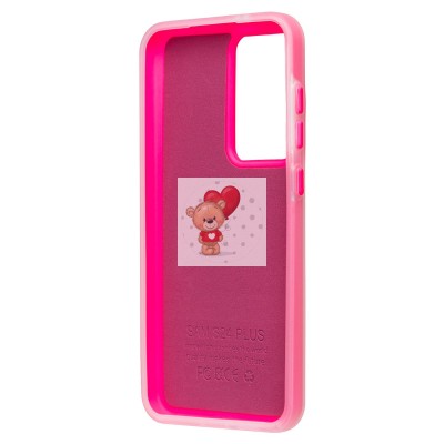 Чехол-накладка для Samsung Galaxy S24+ (розовый) - SC346