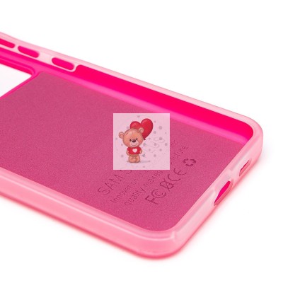 Чехол-накладка для Samsung Galaxy S24+ (розовый) - SC346