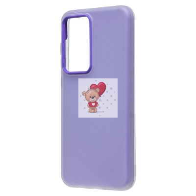 Чехол-накладка для Samsung Galaxy S24+ (фиолетовый) - SC346