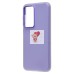 Чехол-накладка для Samsung Galaxy S24+ (фиолетовый) - SC346