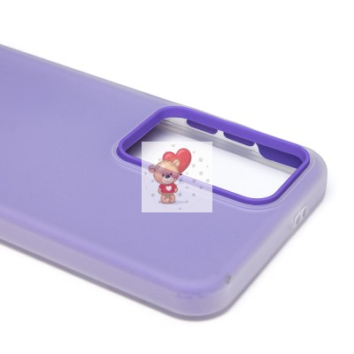 Чехол-накладка для Samsung Galaxy S24+ (фиолетовый) - SC346