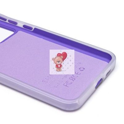 Чехол-накладка для Samsung Galaxy S24+ (фиолетовый) - SC346