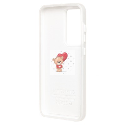 Чехол-накладка для Samsung Galaxy S24+ (белый) - SC346