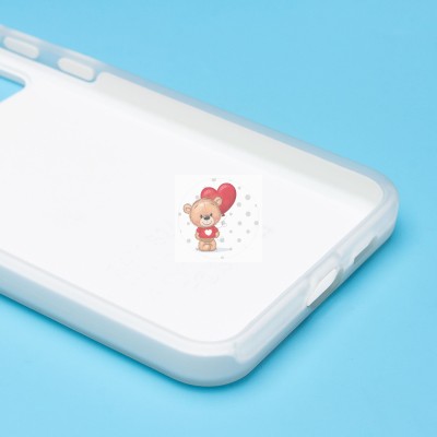 Чехол-накладка для Samsung Galaxy S24+ (белый) - SC346