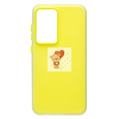 Чехол-накладка для Samsung Galaxy S24+ (желтый) - SC346