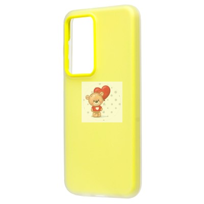 Чехол-накладка для Samsung Galaxy S24+ (желтый) - SC346