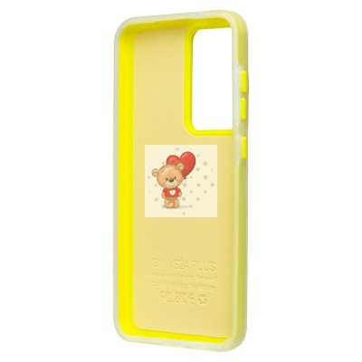 Чехол-накладка для Samsung Galaxy S24+ (желтый) - SC346