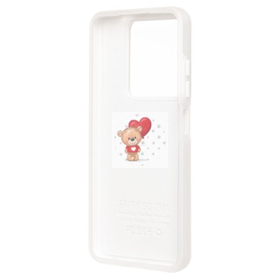 Чехол-накладка для Tecno Spark Go 2024 (белый) - SC346